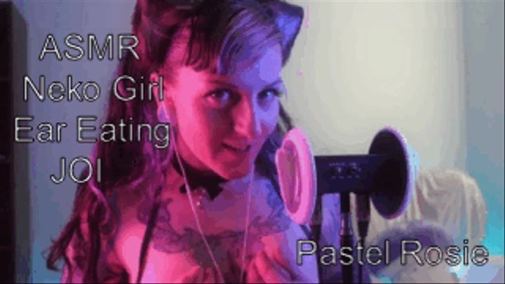 ASMR Neko Girl Ear Licking JOI PORNMEKA