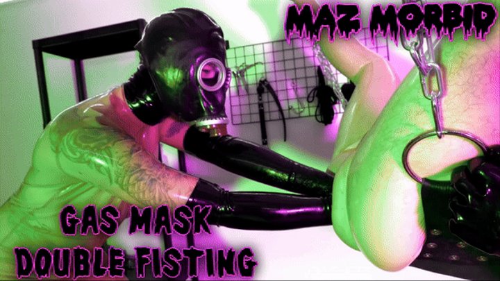 Gas Mask Double Anal Fisting 4K Ft Mistress Lady Valeska Maz Morbid