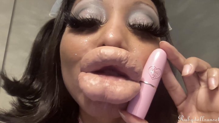 RubyDollLipz S XL Doll Lips 3 Nude Lipsticks PORNMEKA