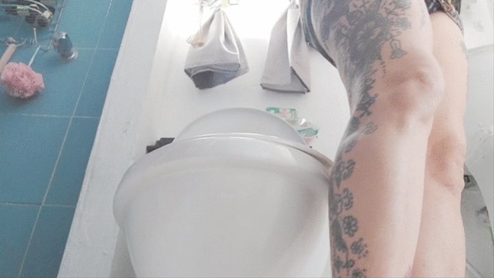 HD Toilet Fetish Spying It Was Long And Hard Constipated Milf Bloated