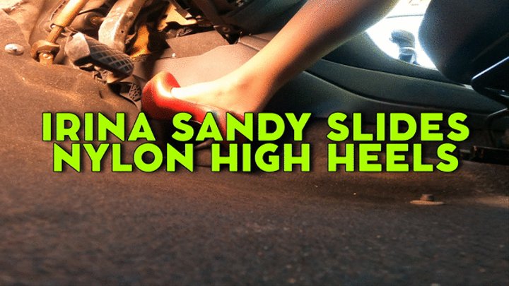 Irina Sandy Slides Nylon High Heels K Hdr Dolby Vision Min