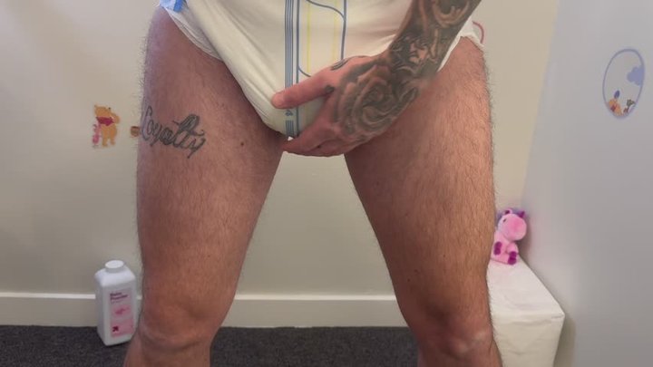 ABDL Boy In Playplace Wet And Accident In Diaper PORNMEKA