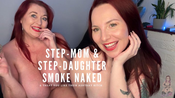 Smoking Stepmom StepDaughter Tease You Naked PORNMEKA