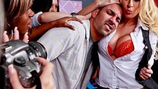 Sexy Sorority Sister Catches a Peeping Tom in her Dormroom