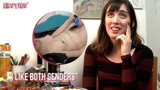 Ersties - Solo Brunette Babe Masturbates With a Toy