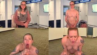 Stripped & Fucked At Customs