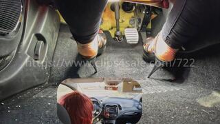 Emma - PIP feet - the Dominant Secretary - heel part