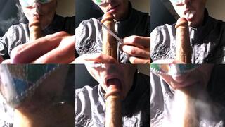 Eve 120s smoking blowjob Deep Throat