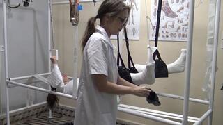 Adry full body cast making