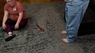 Katie gives bill some real discipline