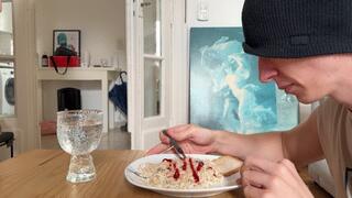 Stinking Up His Food And Making Him Puke