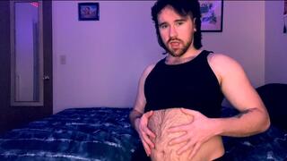 BURPS Gym Rat Roomie Gives Burp and Belly JOI