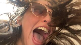 Underneath Bratty Giantess's Mouth JOI