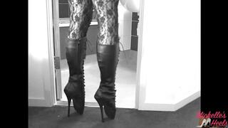 Ballet Boots & Lace Tights