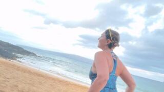 Last day in Maui at the nude beach-video compilation