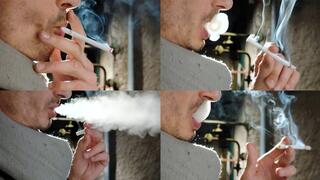 Smoking Muratti Red 100s night 150325 4K