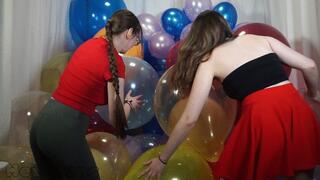 Saskia & Mia - Zu viele Ballons!