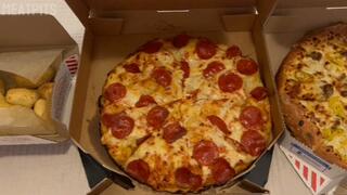 Farting and Burping after Eating Pizza