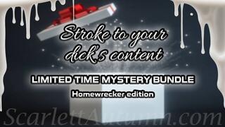 LIMITED TIME - Stroke to your dick's content - Homewrecker MYSTERY BUNDLE - MP4 HD