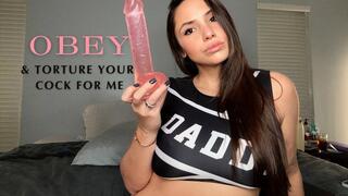 Obey & Your Cock for Me