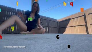 Giantesses Squish Tiny Gummies with their Bare Feet with GreasyRose