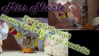 Foot stink and lots of farts for your nostrils