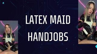 handjobs pov latex maid
