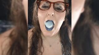 Smokey Mouth with Lipstick