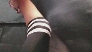 I make you smell my feet with socks