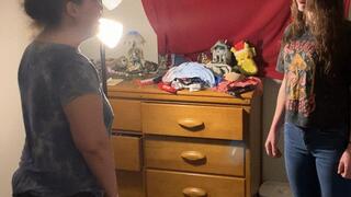 Hot college cheerleader gets in trouble for taking roommates car without her knowledge