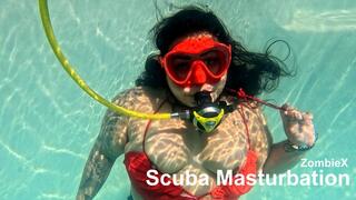 Solo Scuba Masturbation