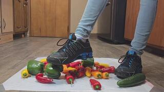 Nike shox food crush