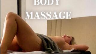 Shameless MILF’s Full-Body Massage – Cuckold Watches Helplessly