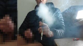 Marlboro Red Crafted 100s Holder smoking masturbation IYF 170325