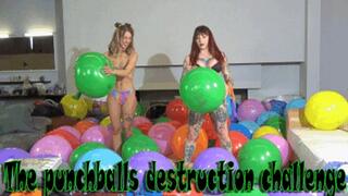 The punchballs destruction challenge