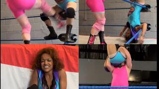 Women gets crotch busted part 1