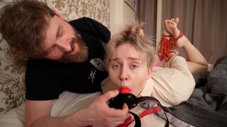 STUBBORN STEPSISTER'S GAG TRAINING: SHE HAS TO LEARN OBEDIENCE (FHD)