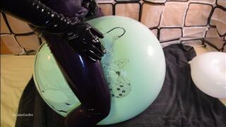 Riding 40" Yakumomi Balloon and Cum