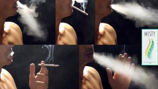 Smoking Misty 120s green menthol Body best SLOW