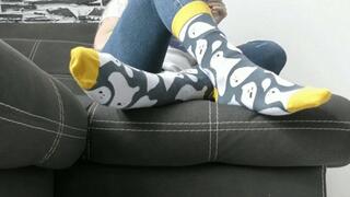 My socked soles rubbing against your face WMV FULL HD 1080p
