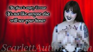 On stage with a boner - MP4 HD 1080p
