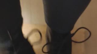 Cum betwin my new Dr Martens
