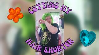 Cutting my Hair Shorter!