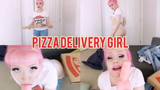 Pizza Delivery Girl Evie Rees