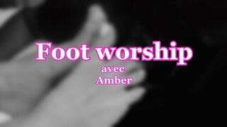AMBER - FOOT WORSHIP "PARIS FOOT FETISH PARTY" : "Ca t'excite ?"