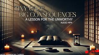 Tiny Cage, Big Consequences || MP4 || CHASTITY