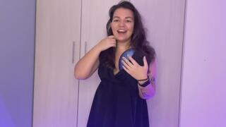 Blowing and popping up balloons