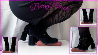 Step-Aunt Wiped Dirty Boots On Penis - Cock Crush - Cock Trampling - Cockbox - Shoejob - Bootjob - 1080HD