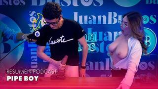 Pipe Boy's Massive Cock Takes Center Stage: A Jaw-Dropping Display of Power & Endurance with Juan Bustos & Dani Ortiz's Big Tits