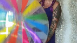 Val deflate color intex beachball